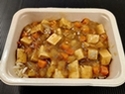 Tofu and apple stew